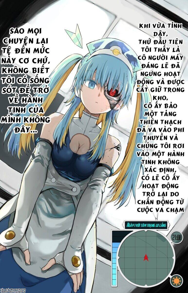 Cùng Cô Người Máy Sinh Tồn Trên Hành Tinh Bí Ẩn Chapter 1 - 1