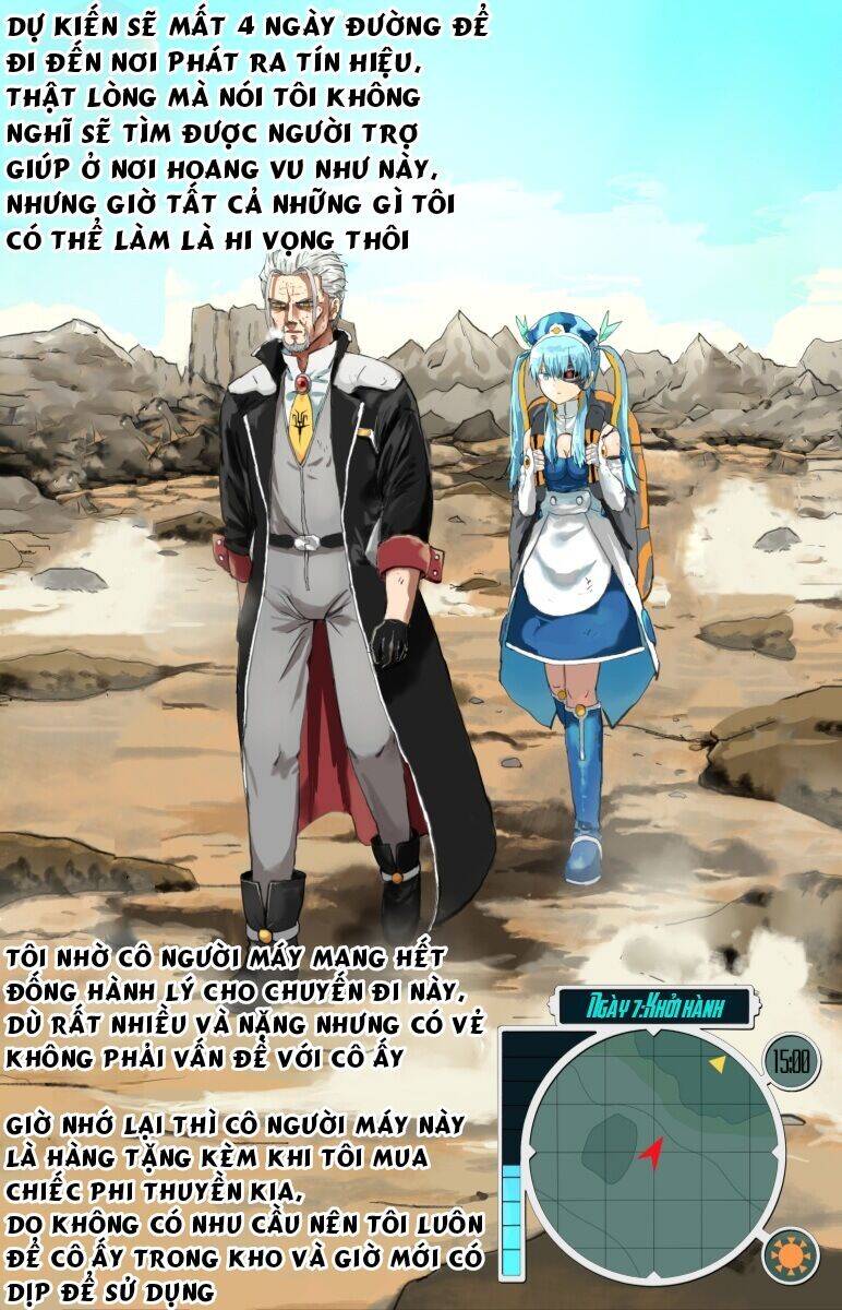 Cùng Cô Người Máy Sinh Tồn Trên Hành Tinh Bí Ẩn Chapter 7 - 1