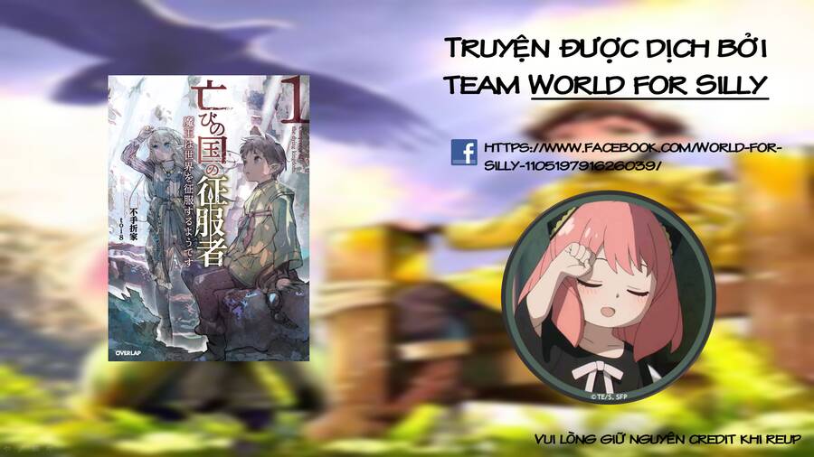 Horobi No Kuni No Seifukusha: Maou Wa Sekai O Seifuku Suru Youdesu Chapter 1.1 - 1