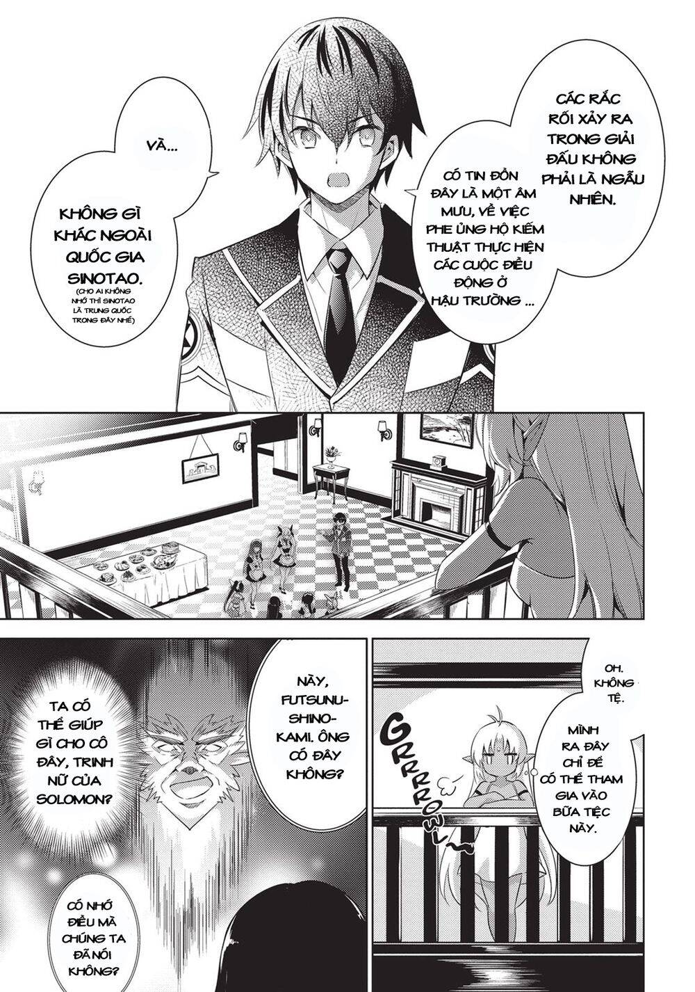 Magika No Kenshi To Shoukan Maou Chapter 56 - 10