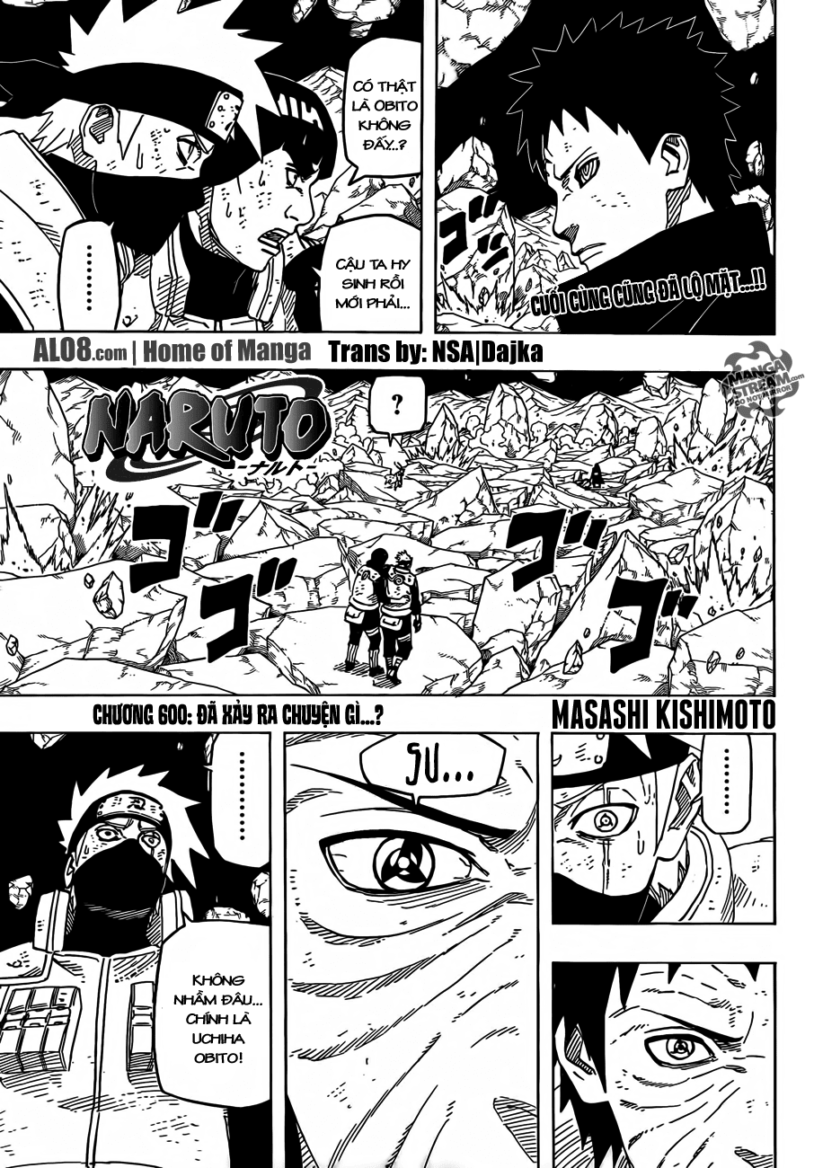 Naruto Chapter 600 - 1
