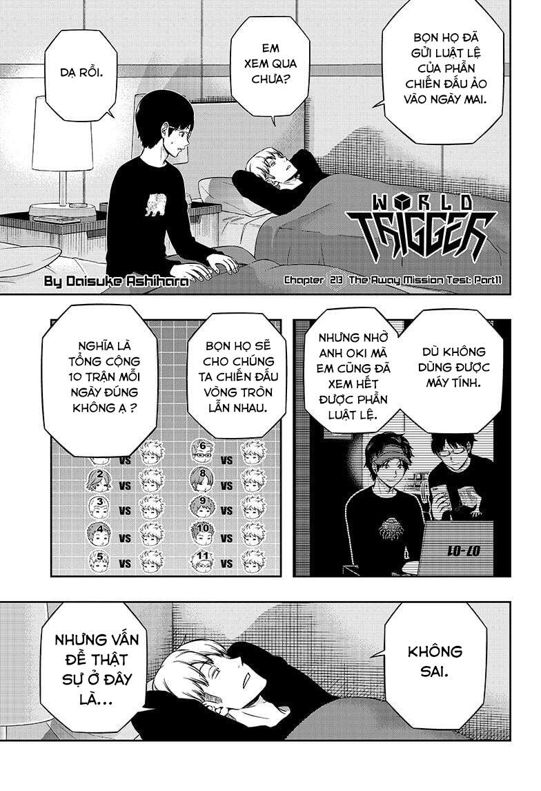 World Trigger Chapter 213 - 1