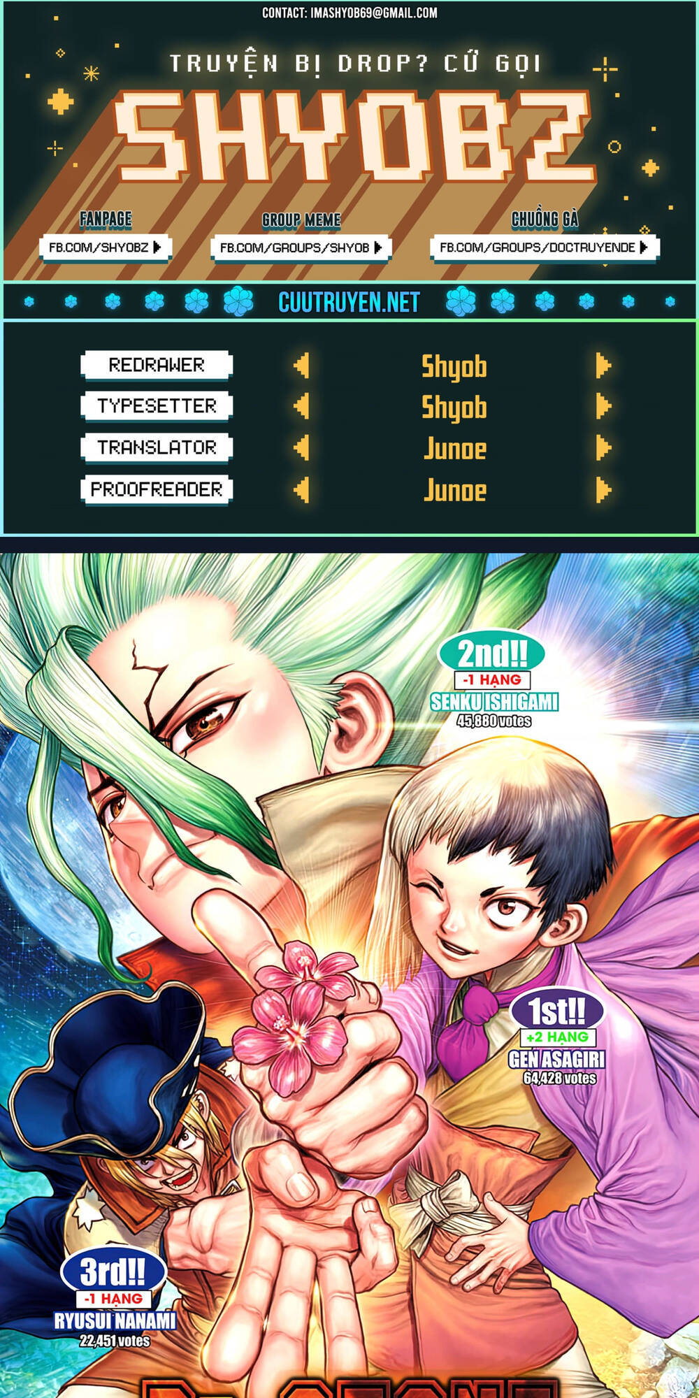 Dr.stone Chapter 203 - 1