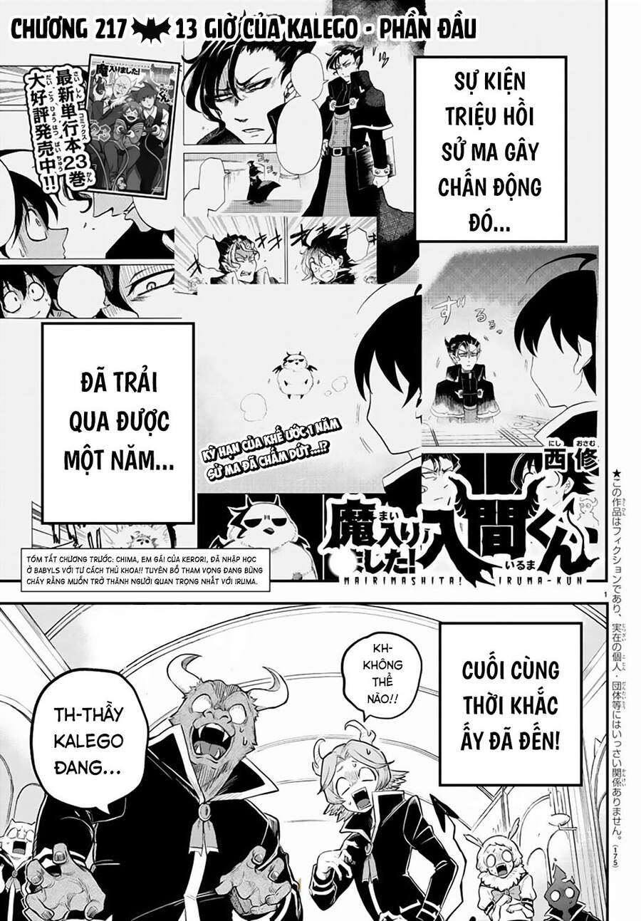 Chào Mừng Cậu Đến Trường Iruma-Kun Chapter 217 - 2