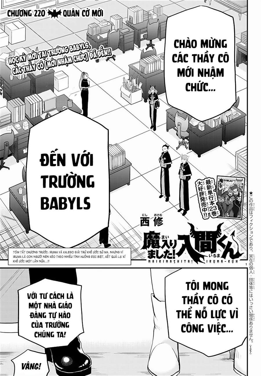 Chào Mừng Cậu Đến Trường Iruma-Kun Chapter 220 - 2