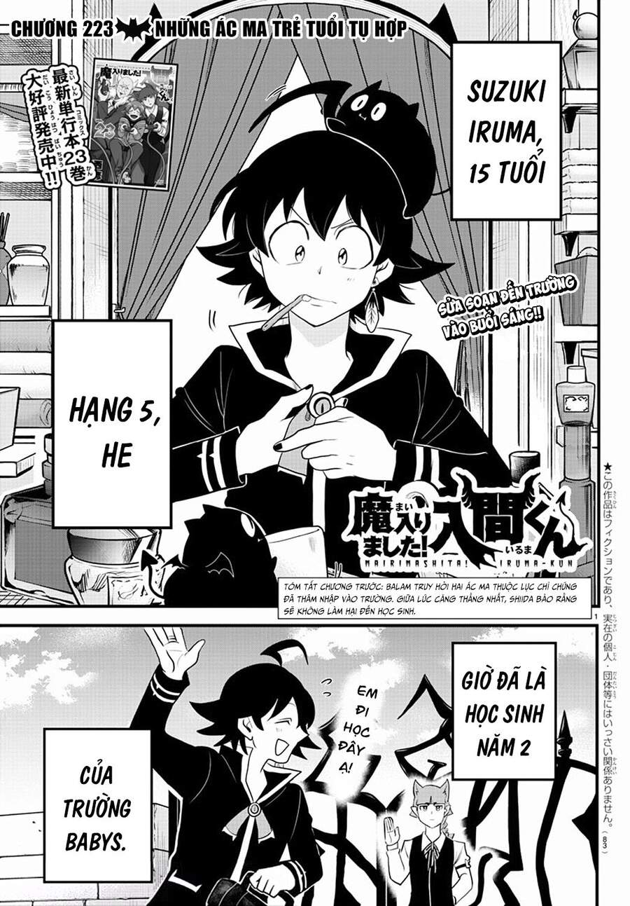 Chào Mừng Cậu Đến Trường Iruma-Kun Chapter 223 - 3