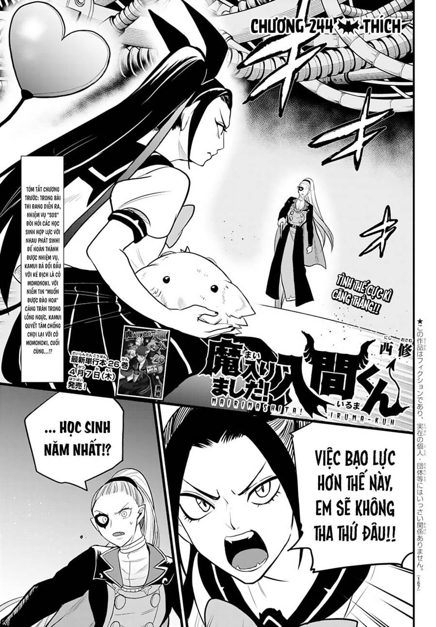 Chào Mừng Cậu Đến Trường Iruma-Kun Chapter 244 - 2