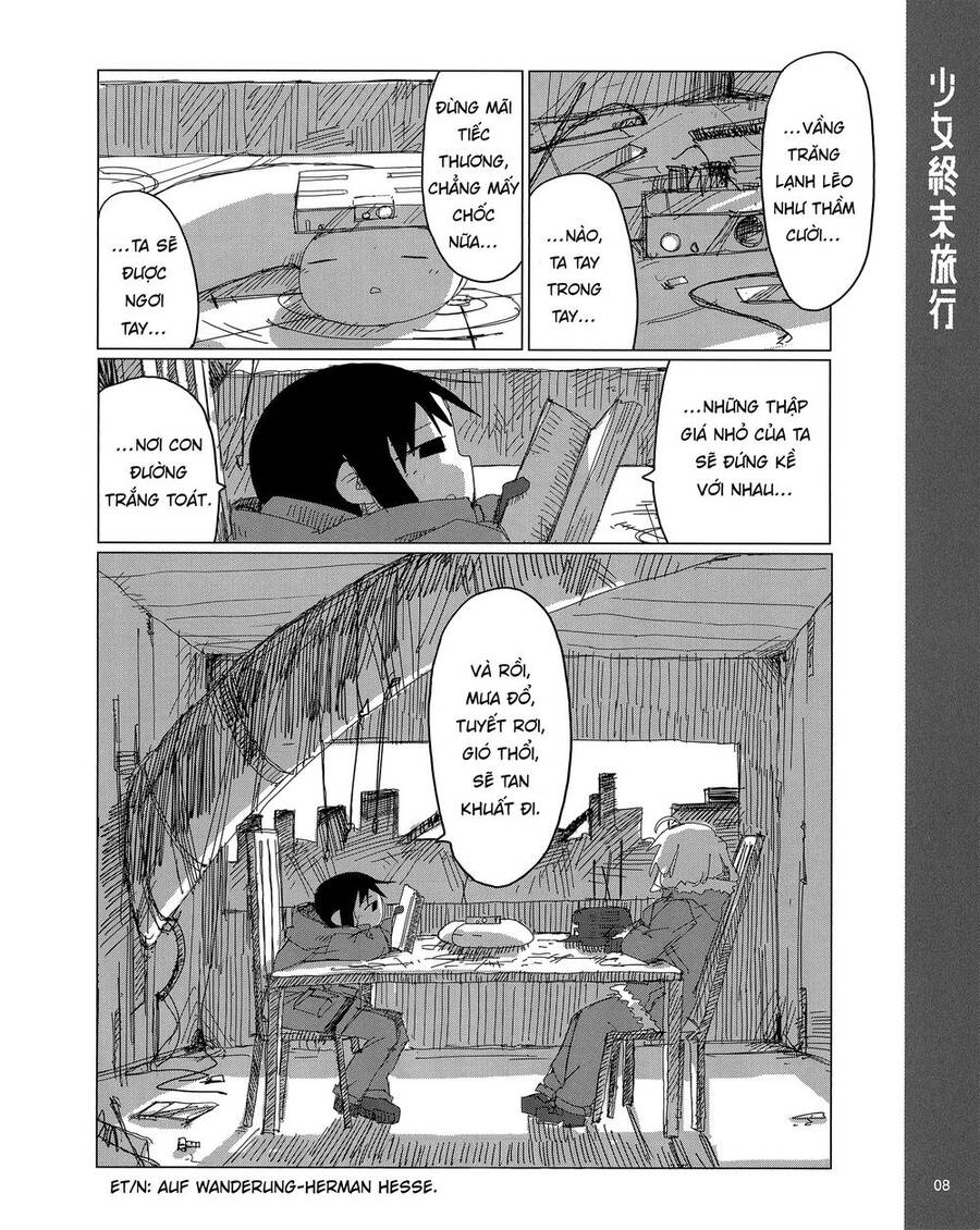Shoujo Shuumatsu Ryokou Chapter 43.5 - 8
