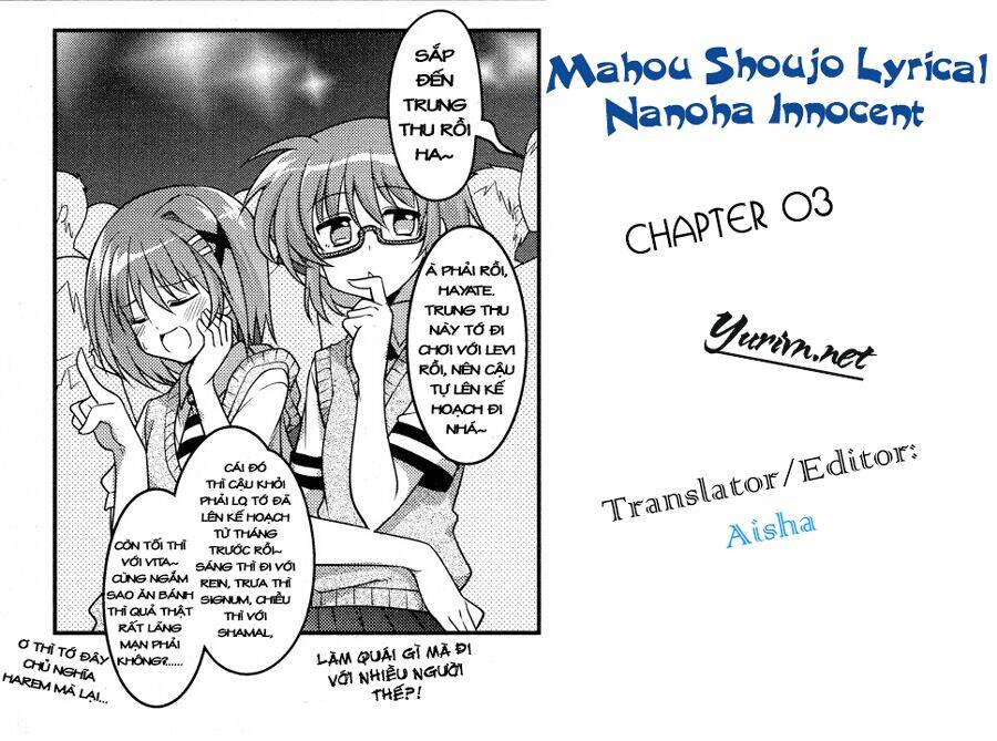 Mahou Shoujo Lyrical Nanoha Innocent Chapter 3 - 31