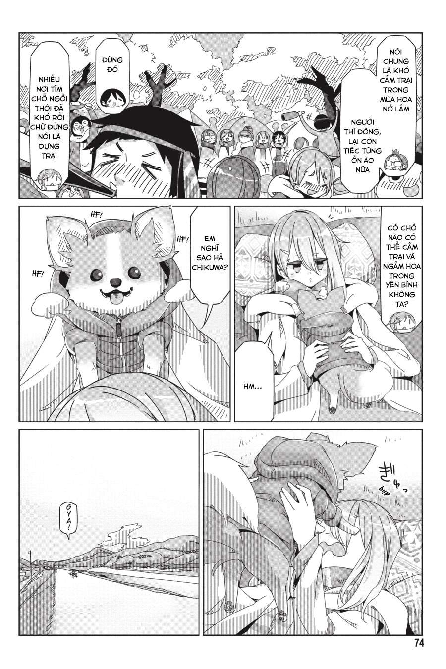 Laid-Back Camp Chapter 55 - 20
