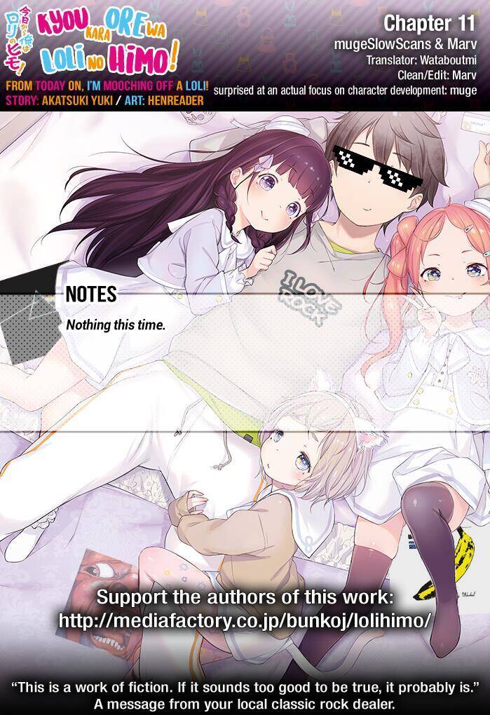 Kyou Kara Ore Wa Loli No Himo! Chapter 11 - 29