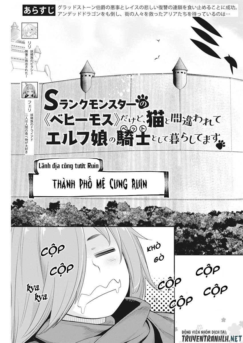 I Am Behemoth Of The S Rank Monster But I Am Mistaken As A Cat And I Live As A Pet Of Elf Girl Chapter 37 - 6