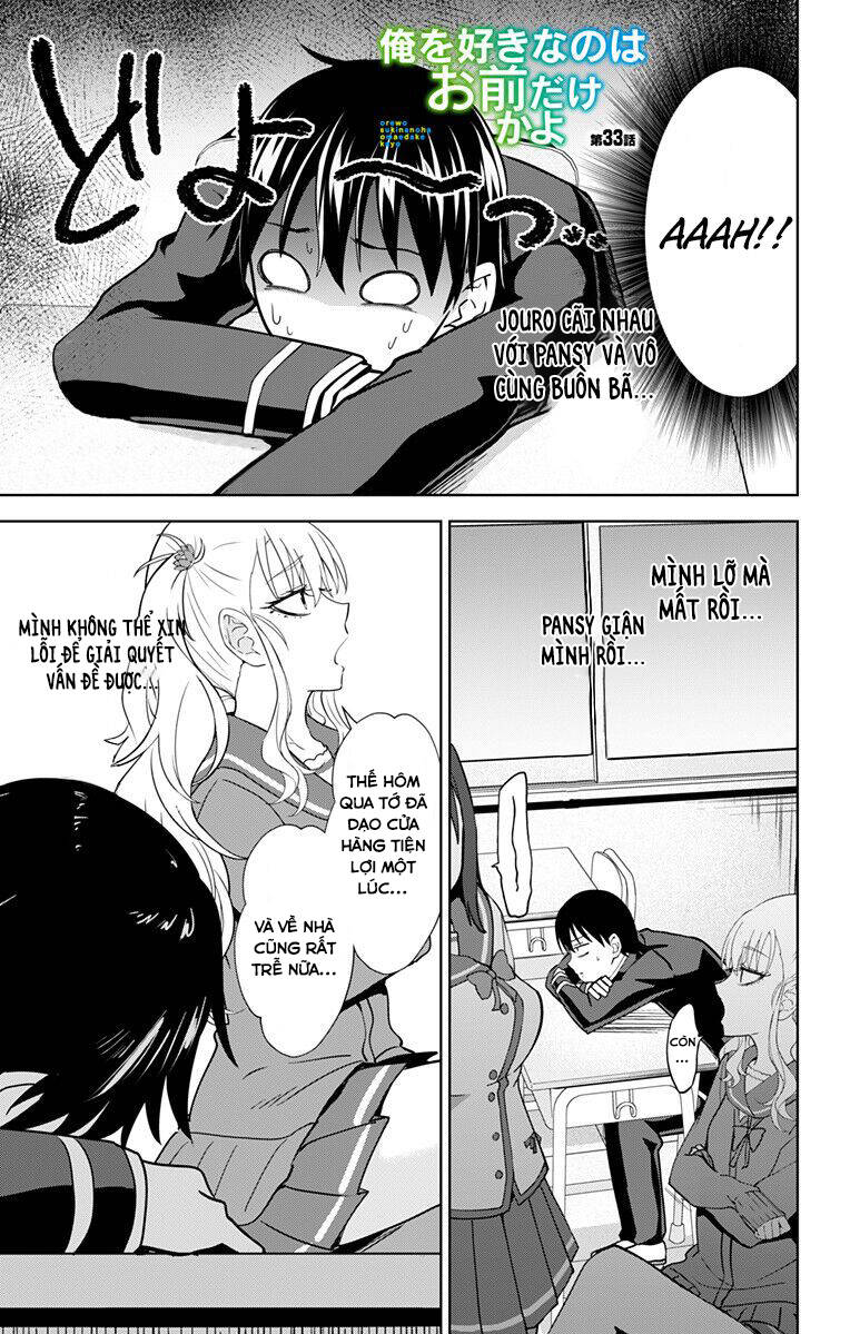 Ore Wo Suki Nano Wa Omae Dake Ka Yo Chapter 33.1 - 2