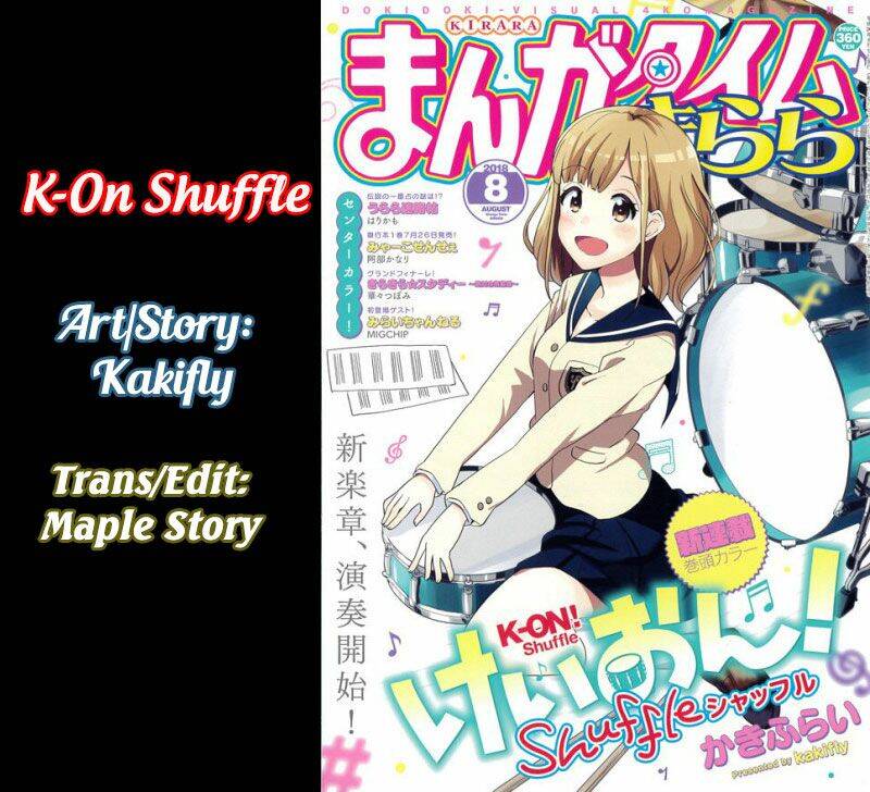 K-On Shuffle Chapter 24 - 1