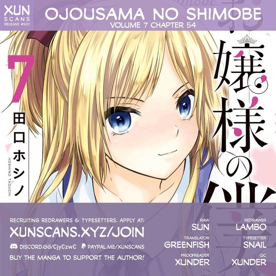 Ojousama No Shimobe Chapter 54 - 4