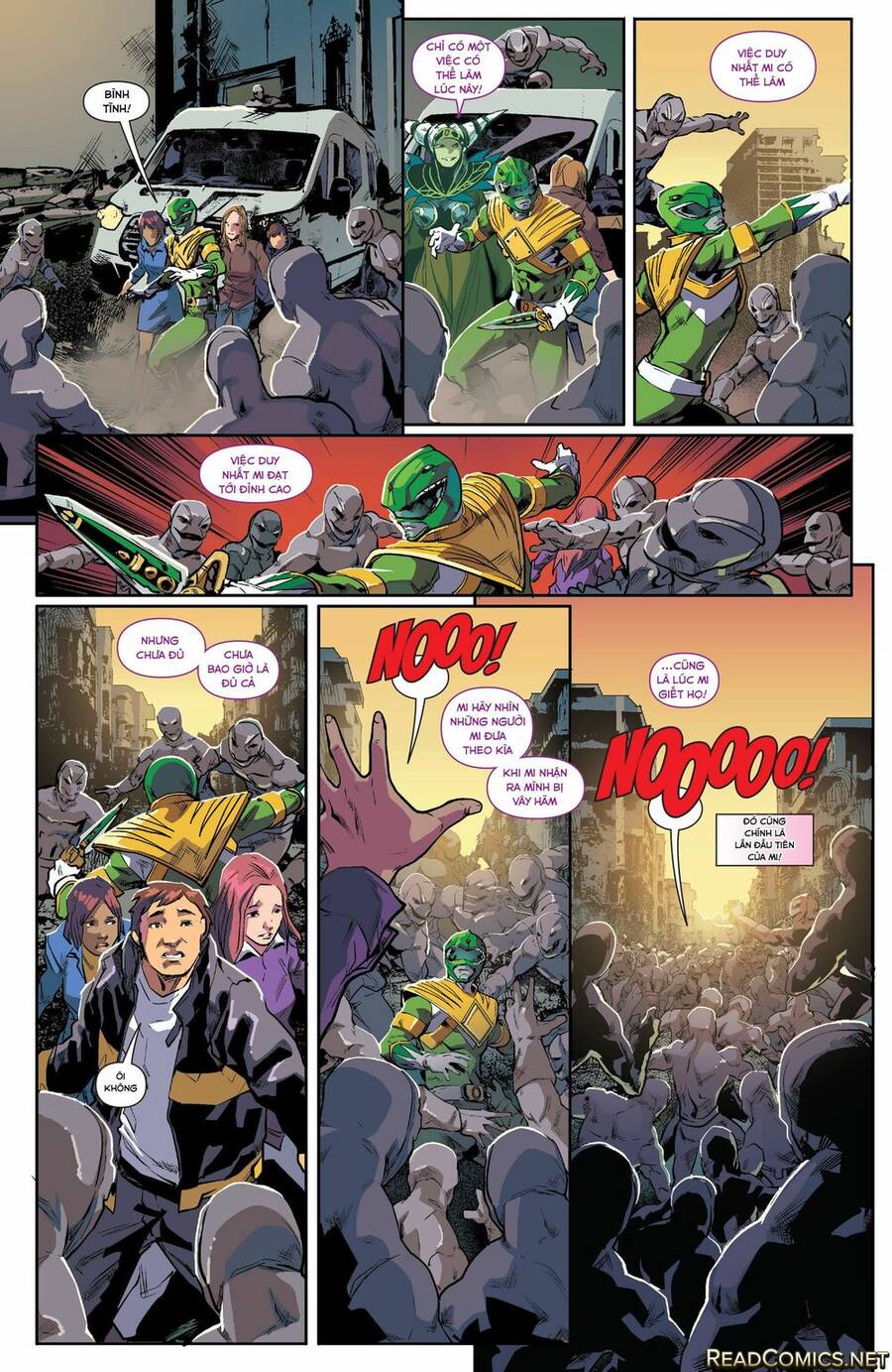 Mighty Morphin Power Rangers Chapter 1 - 16