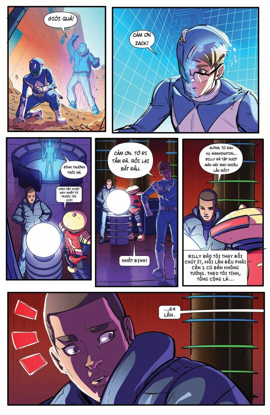 Mighty Morphin Power Rangers Chapter 10 - 17