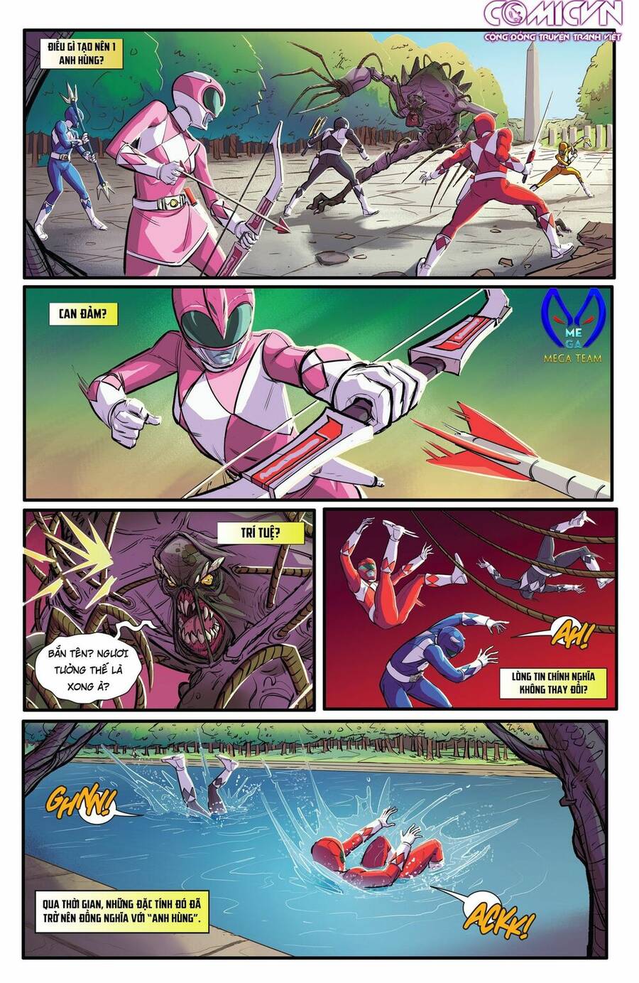 Mighty Morphin Power Rangers Chapter 10 - 3