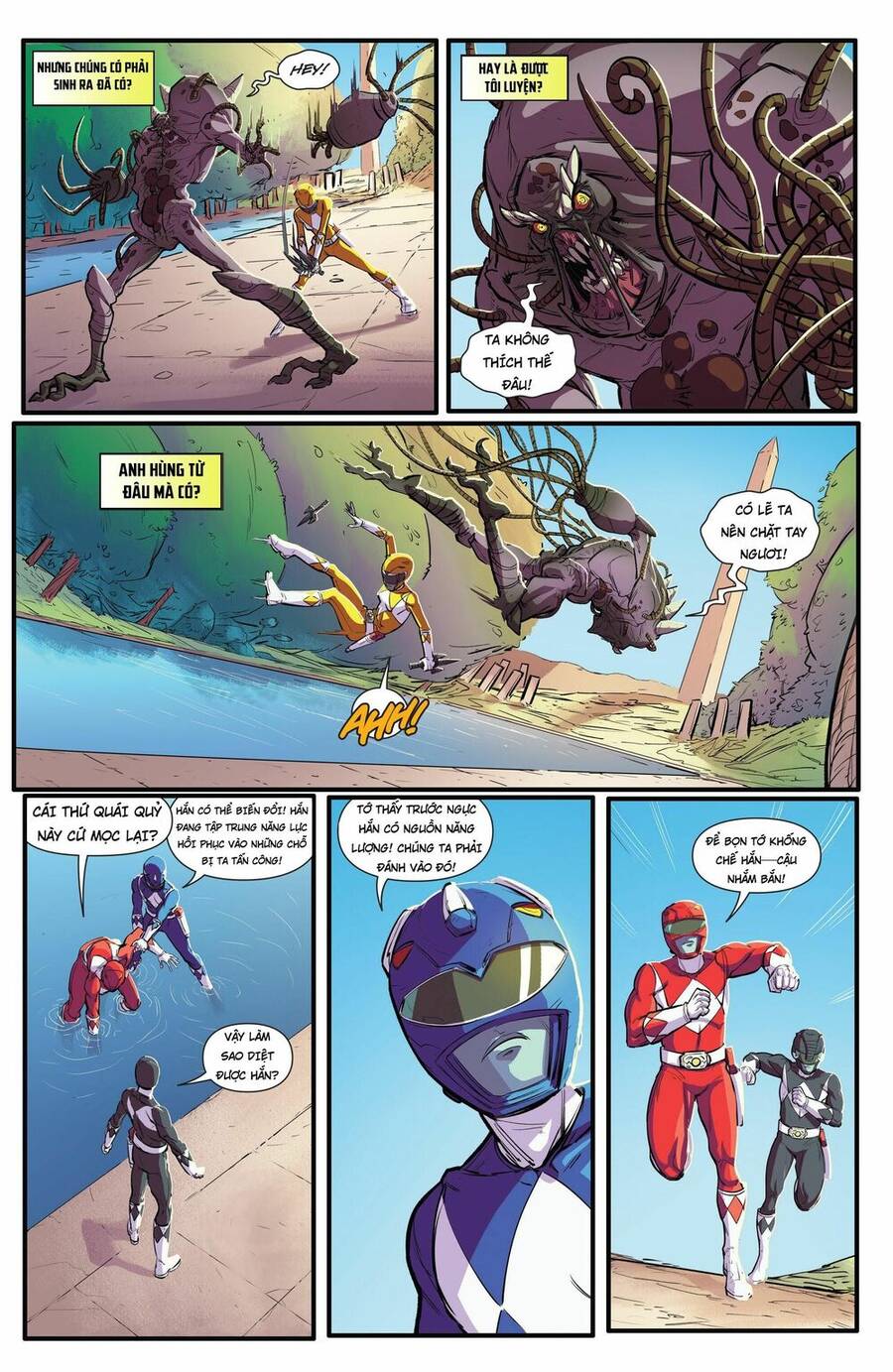Mighty Morphin Power Rangers Chapter 10 - 4