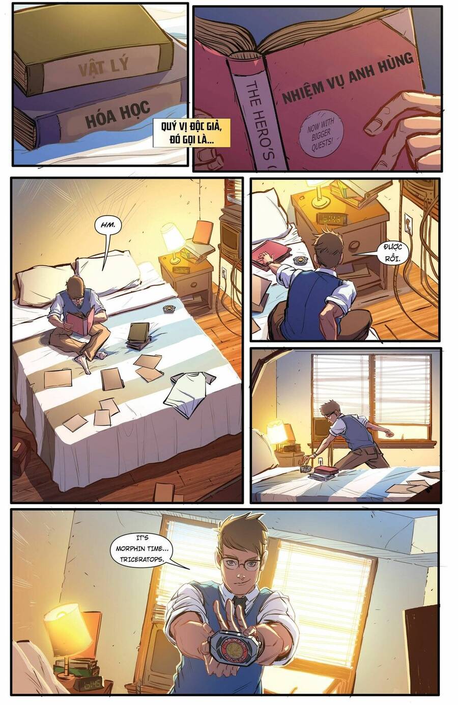 Mighty Morphin Power Rangers Chapter 10 - 8