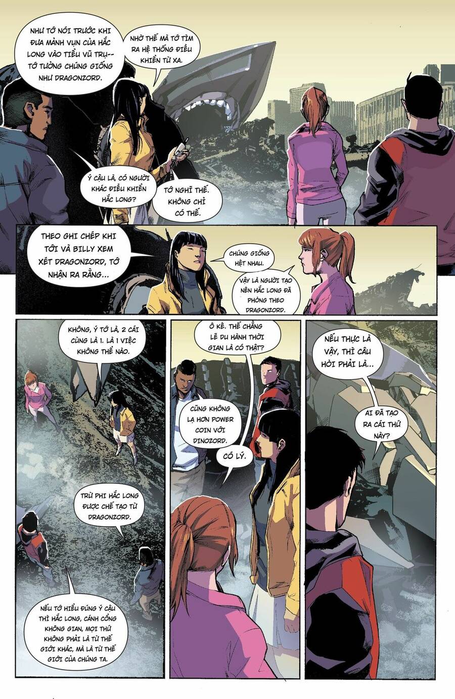 Mighty Morphin Power Rangers Chapter 11 - 15