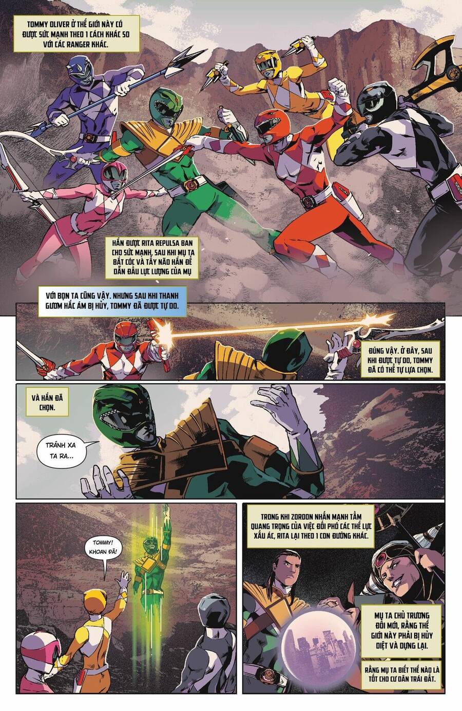 Mighty Morphin Power Rangers Chapter 12 - 13