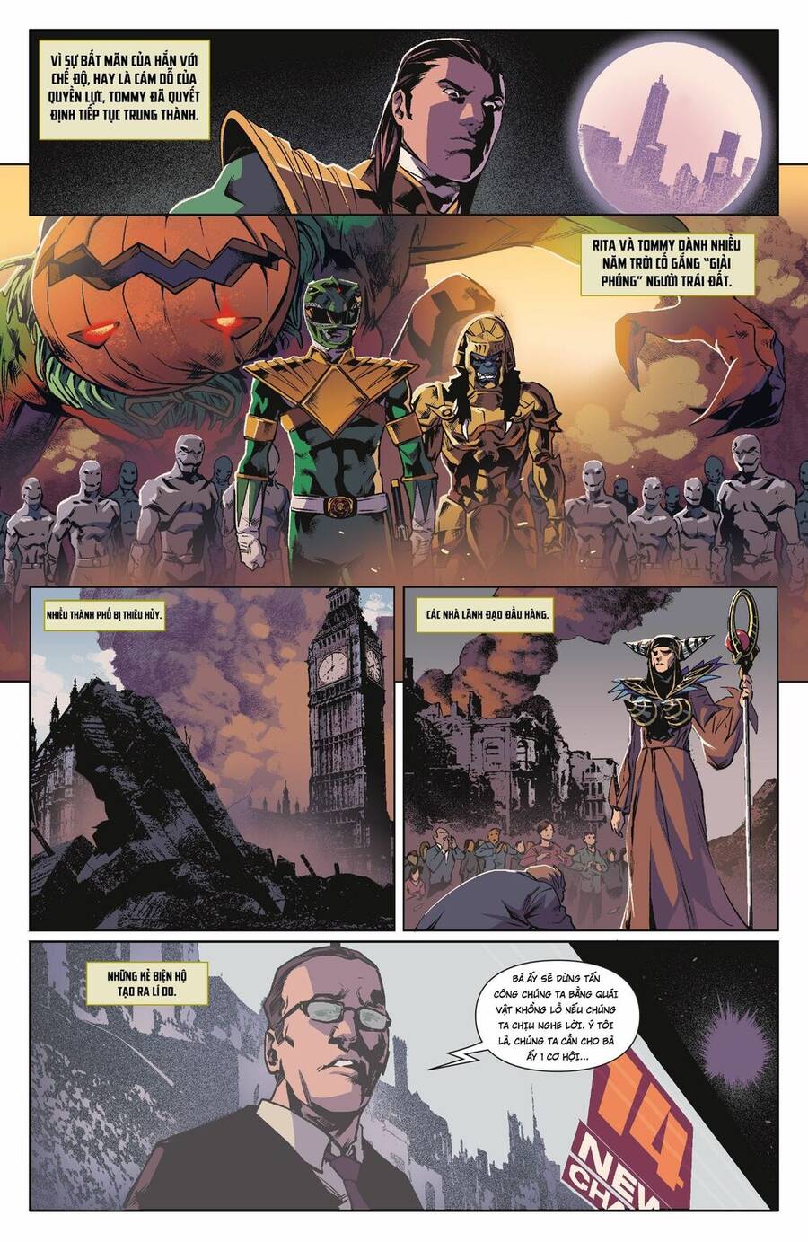 Mighty Morphin Power Rangers Chapter 12 - 14