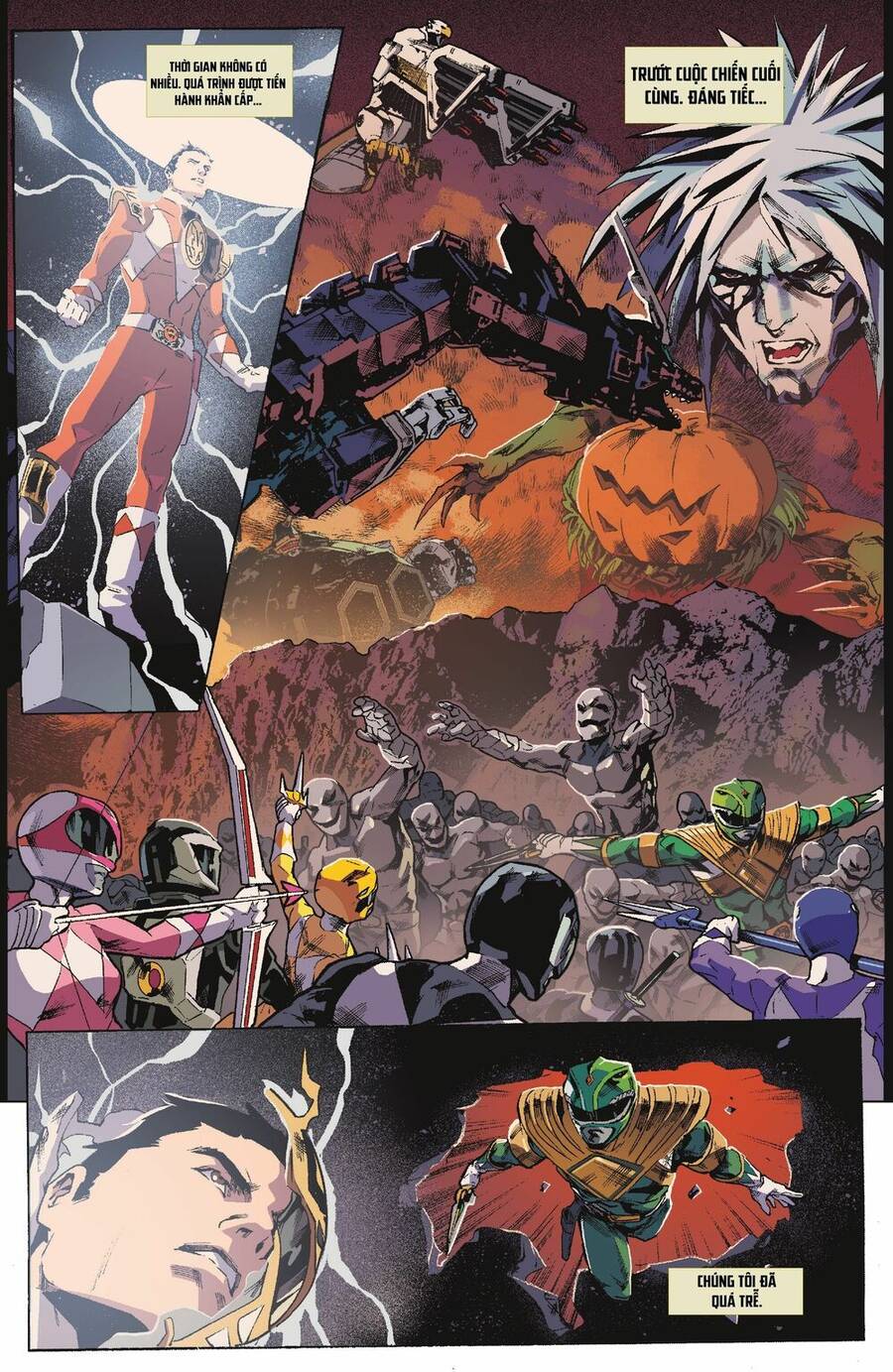 Mighty Morphin Power Rangers Chapter 12 - 17