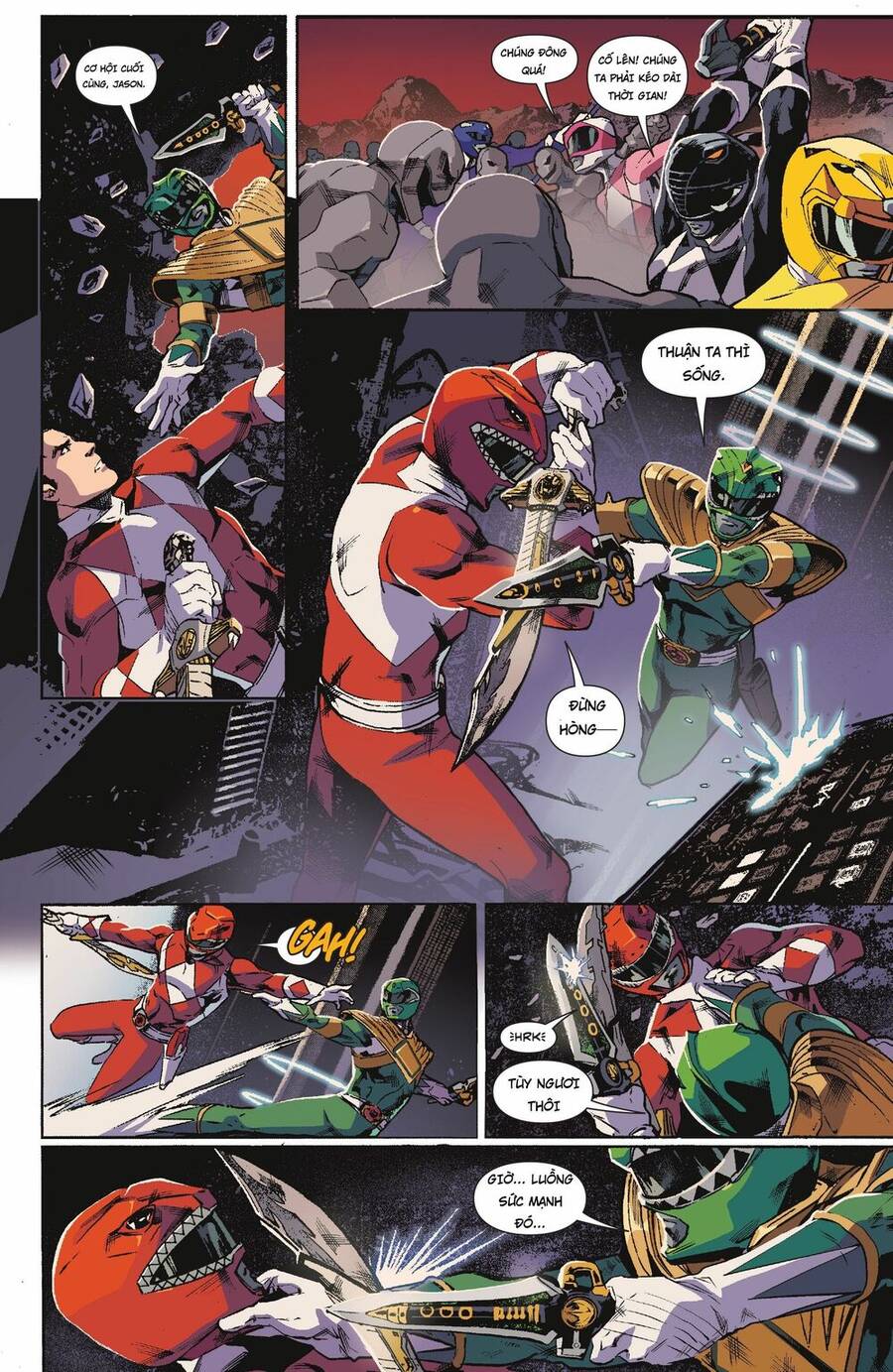 Mighty Morphin Power Rangers Chapter 12 - 18
