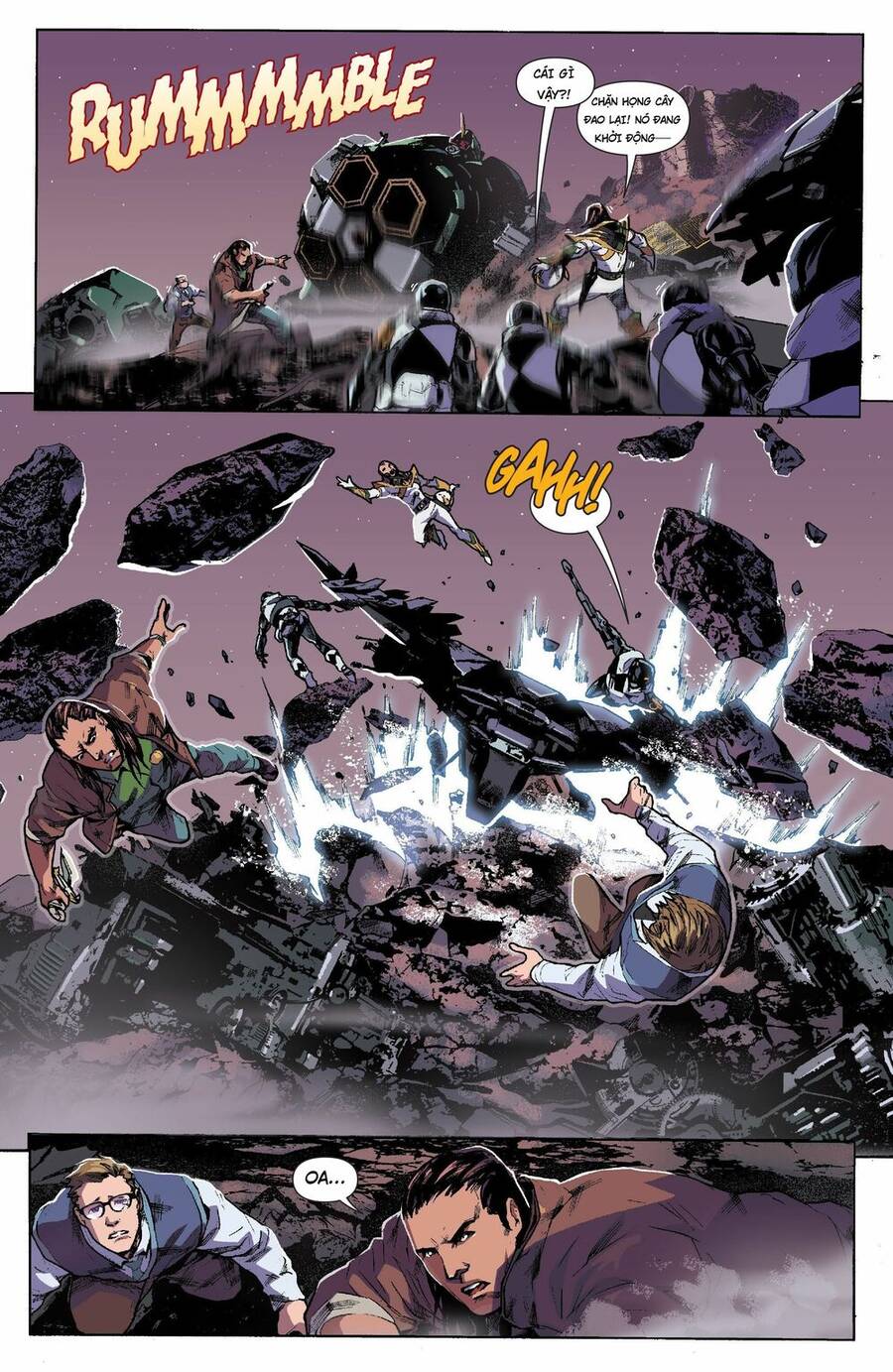 Mighty Morphin Power Rangers Chapter 12 - 4