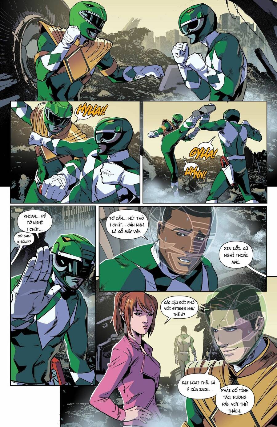 Mighty Morphin Power Rangers Chapter 13 - 14