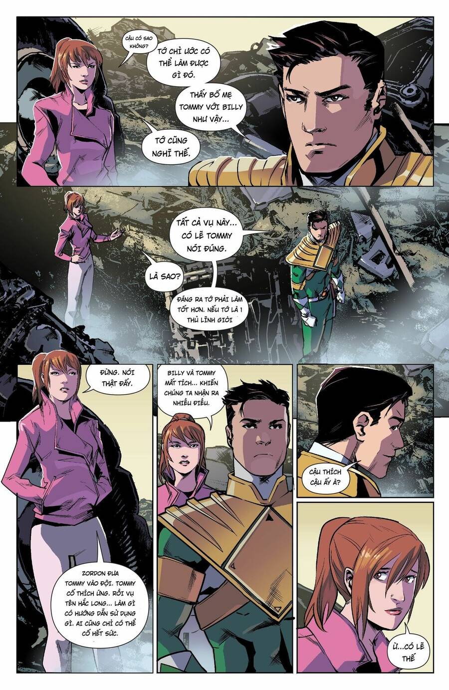 Mighty Morphin Power Rangers Chapter 13 - 15