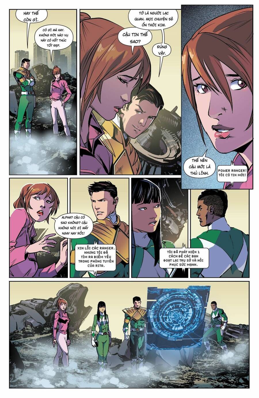 Mighty Morphin Power Rangers Chapter 13 - 16