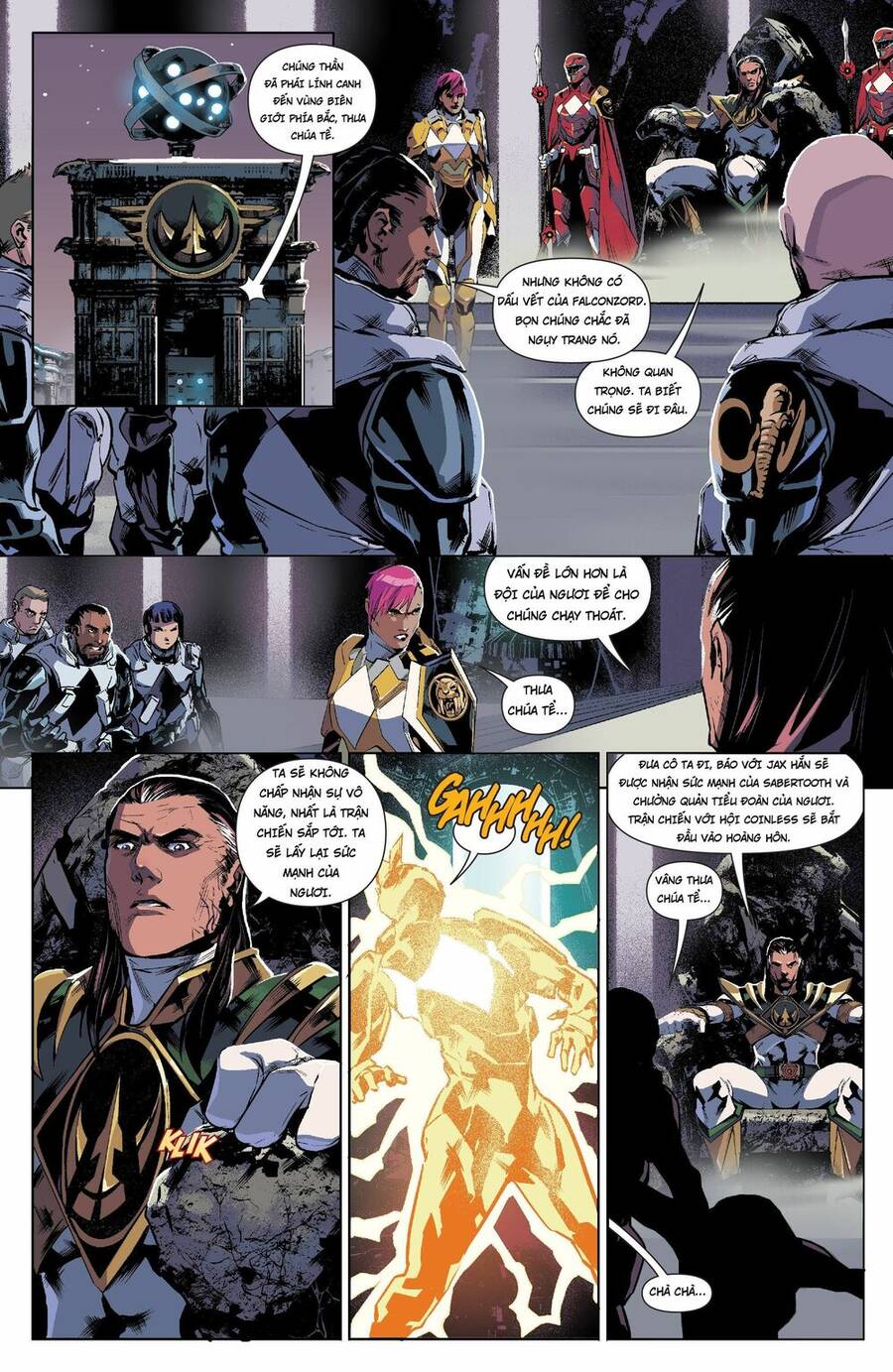 Mighty Morphin Power Rangers Chapter 13 - 10