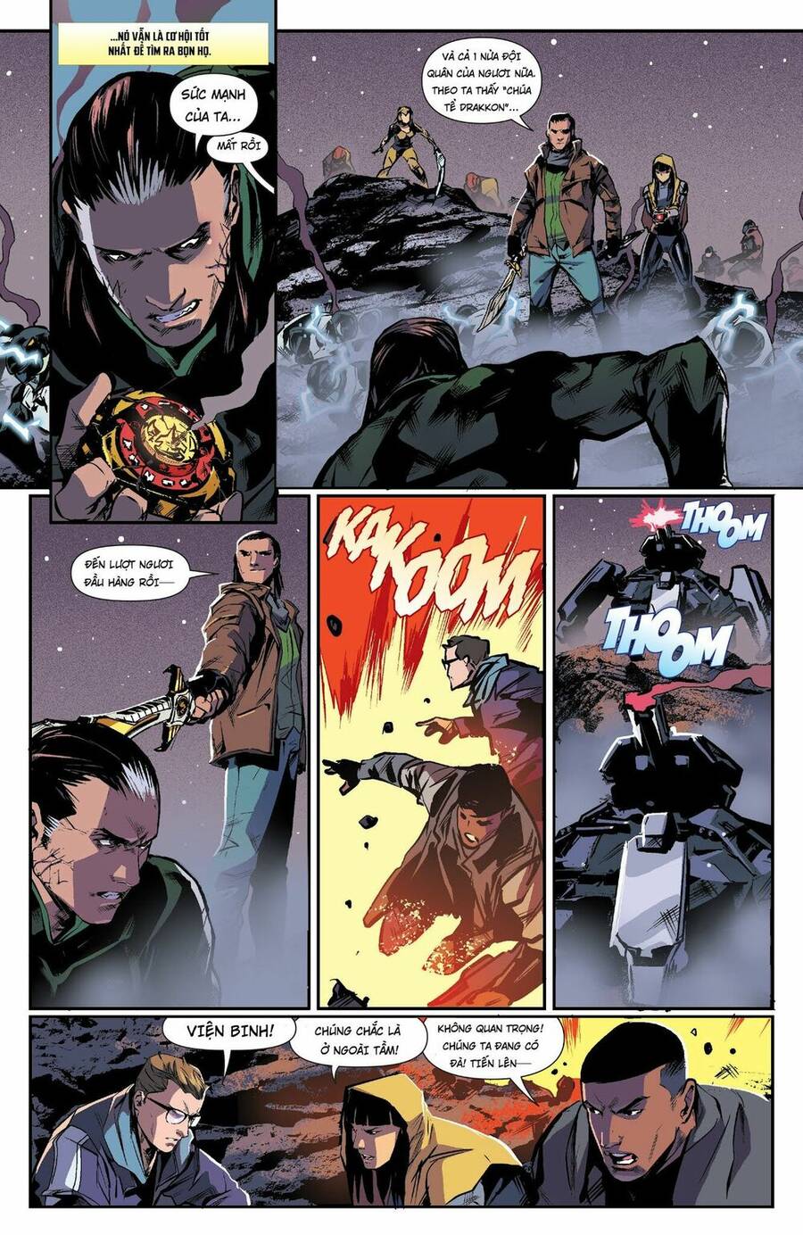 Mighty Morphin Power Rangers Chapter 16 - 11