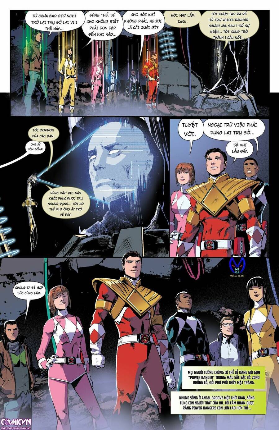 Mighty Morphin Power Rangers Chapter 16 - 18