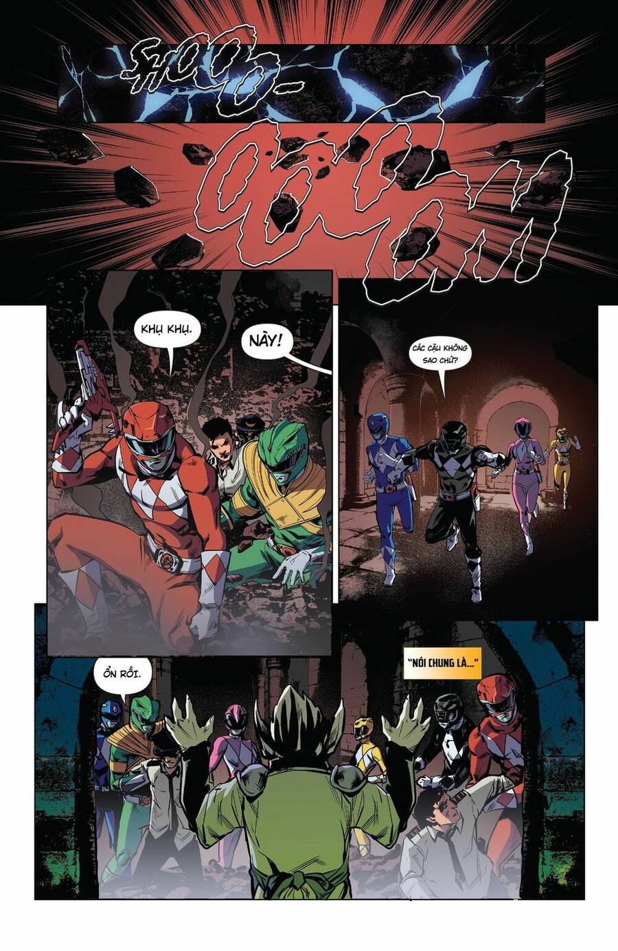 Mighty Morphin Power Rangers Chapter 18 - 16