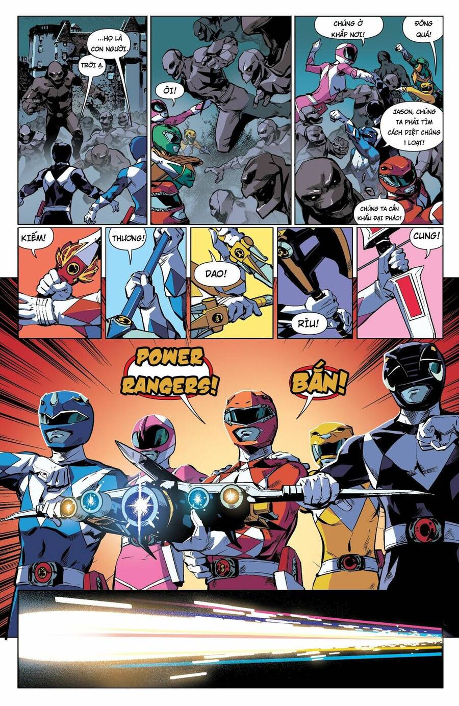 Mighty Morphin Power Rangers Chapter 18 - 9