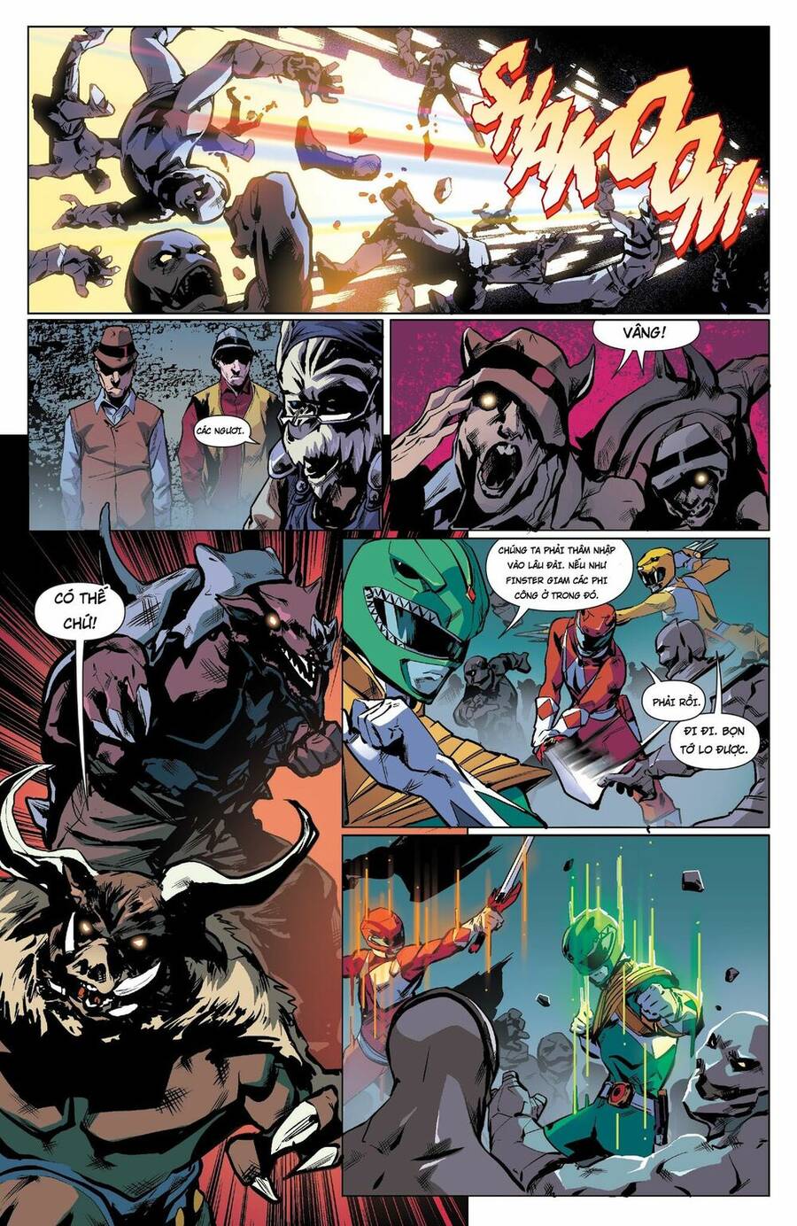 Mighty Morphin Power Rangers Chapter 18 - 10