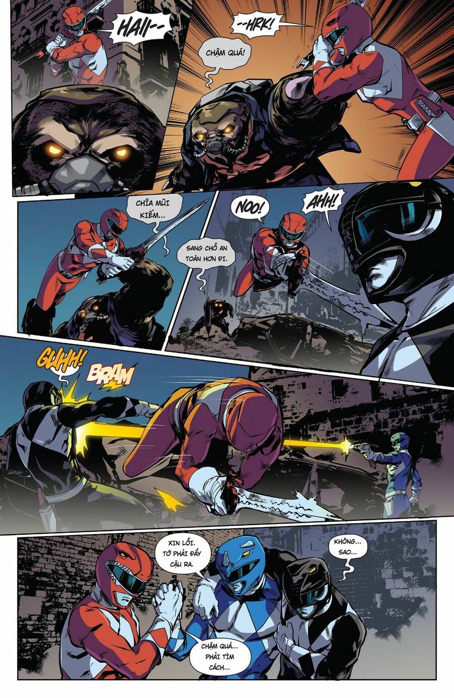 Mighty Morphin Power Rangers Chapter 19 - 14