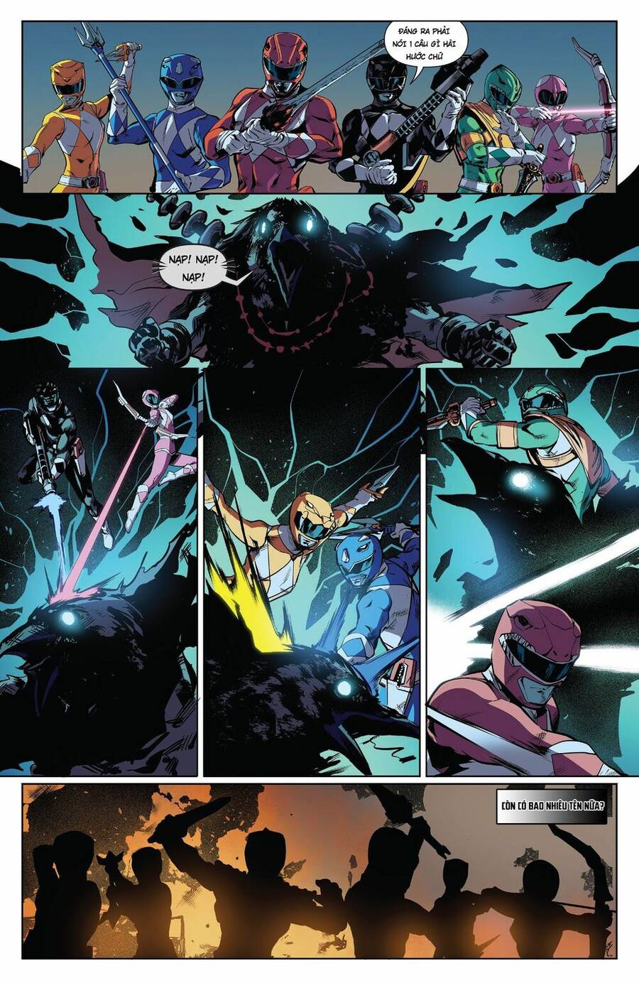 Mighty Morphin Power Rangers Chapter 19 - 17