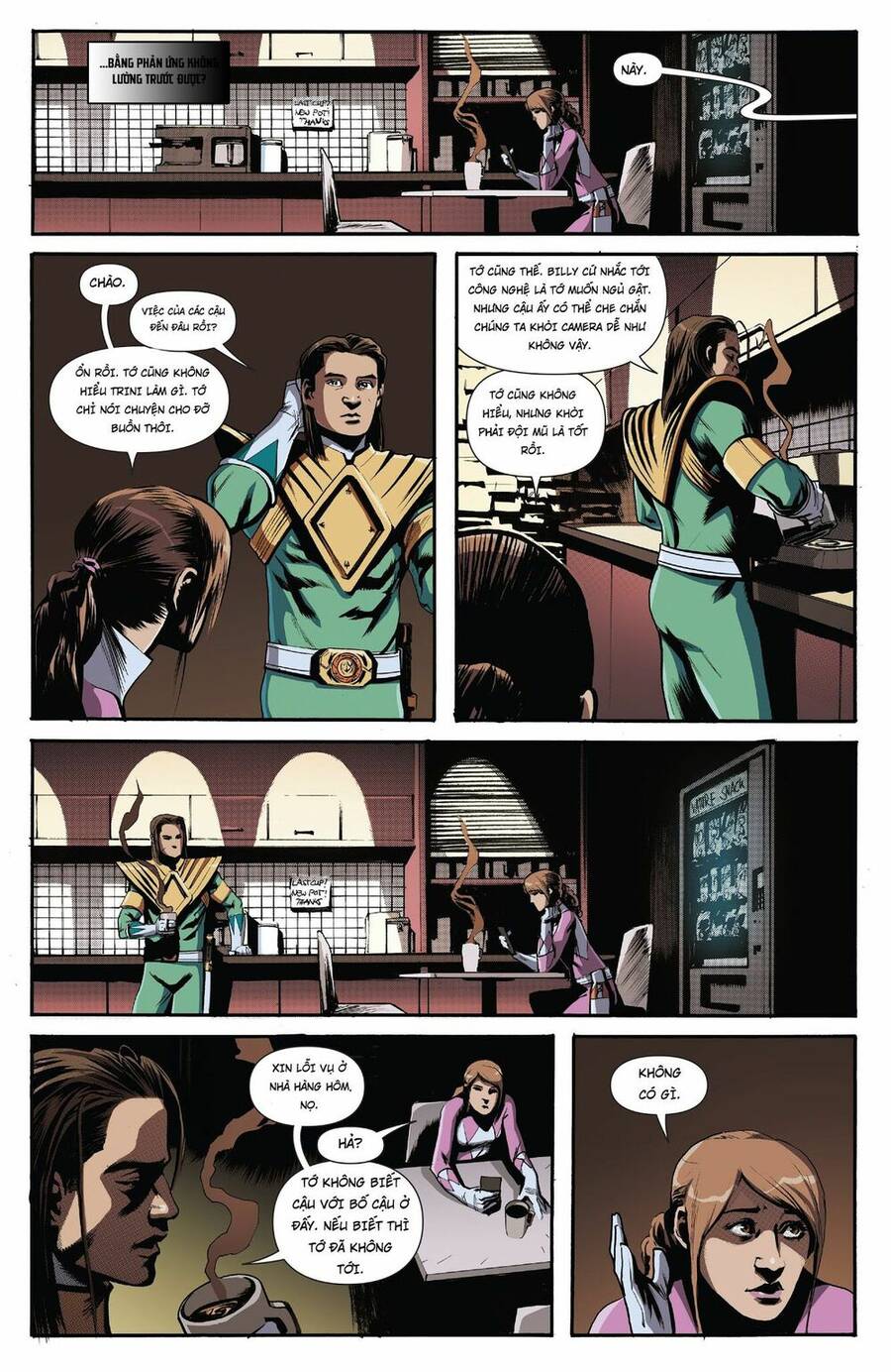 Mighty Morphin Power Rangers Chapter 22 - 17