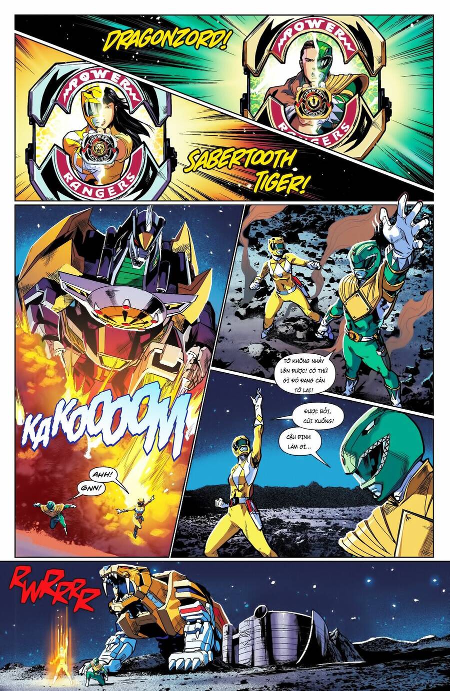 Mighty Morphin Power Rangers Chapter 3 - 12
