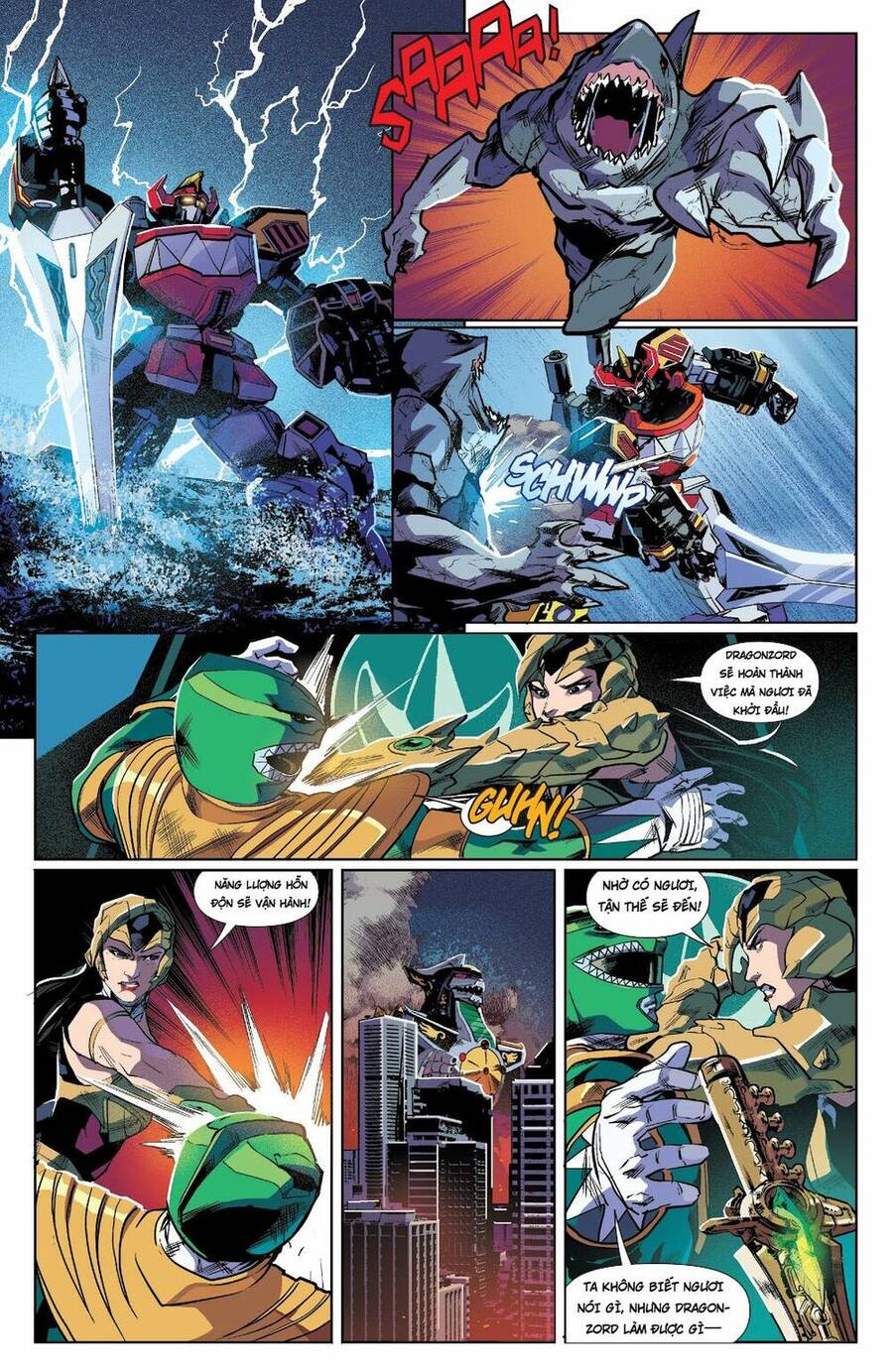 Mighty Morphin Power Rangers Chapter 4 - 16