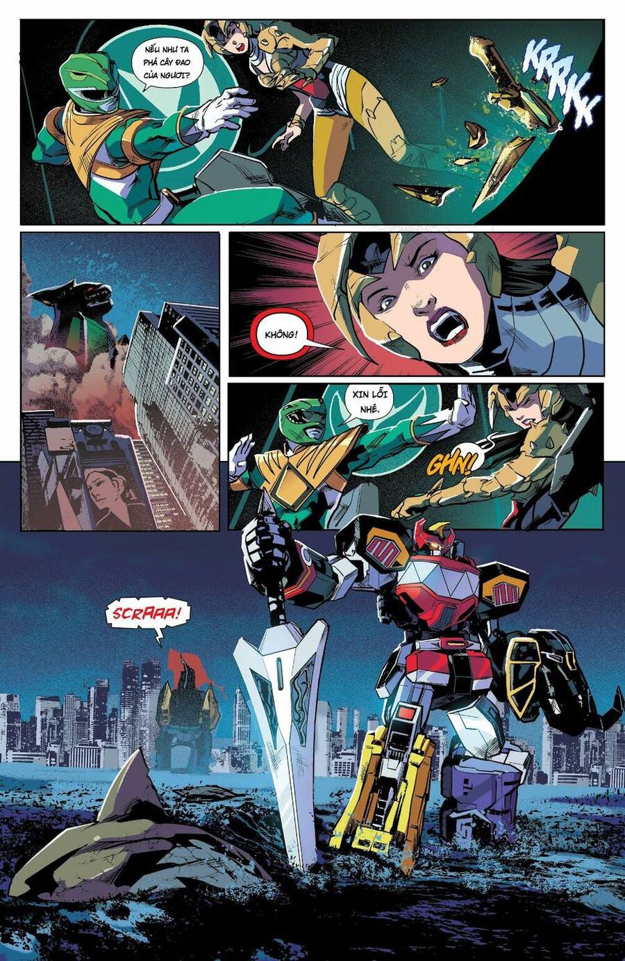 Mighty Morphin Power Rangers Chapter 4 - 17
