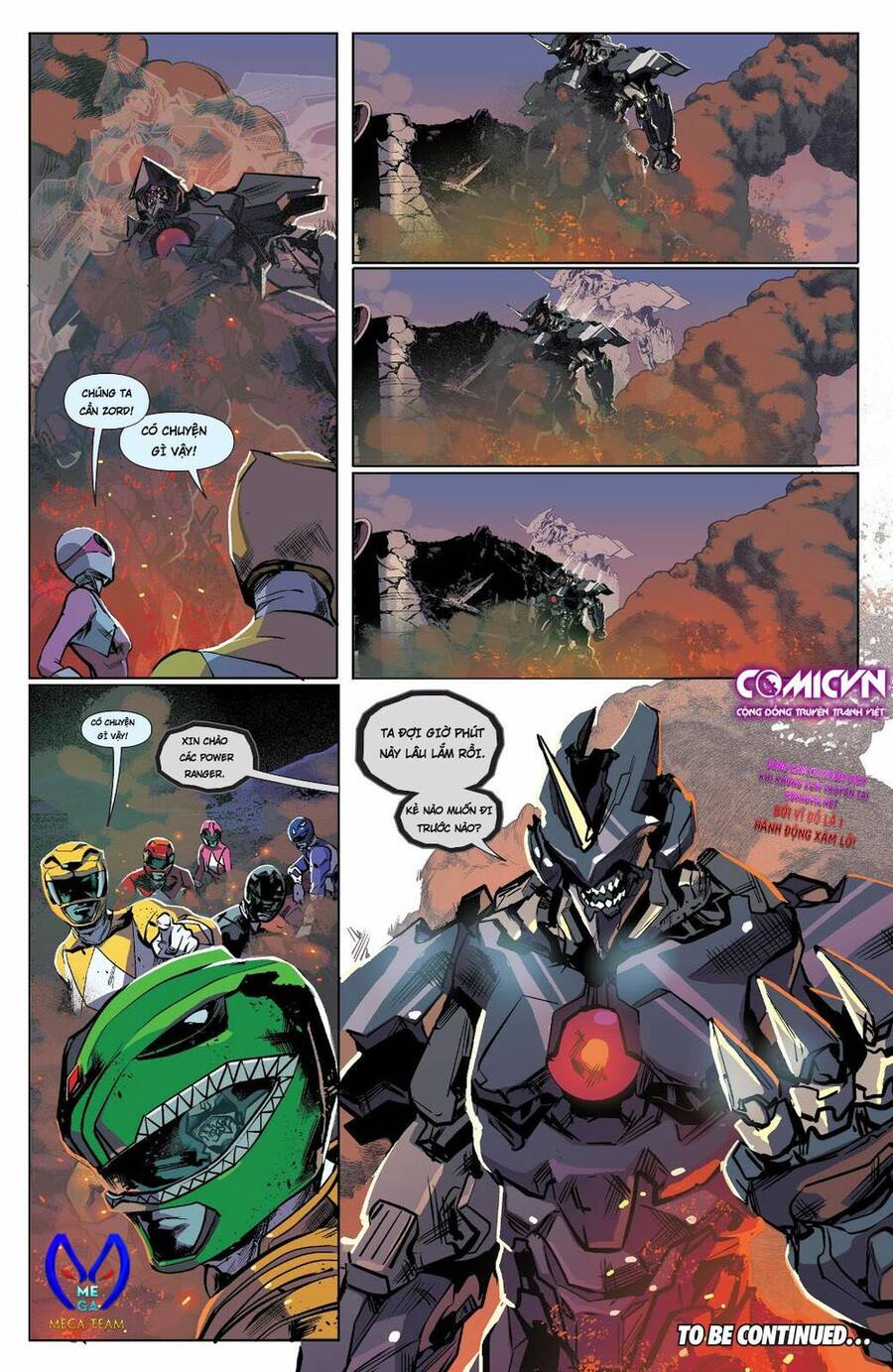 Mighty Morphin Power Rangers Chapter 4 - 22