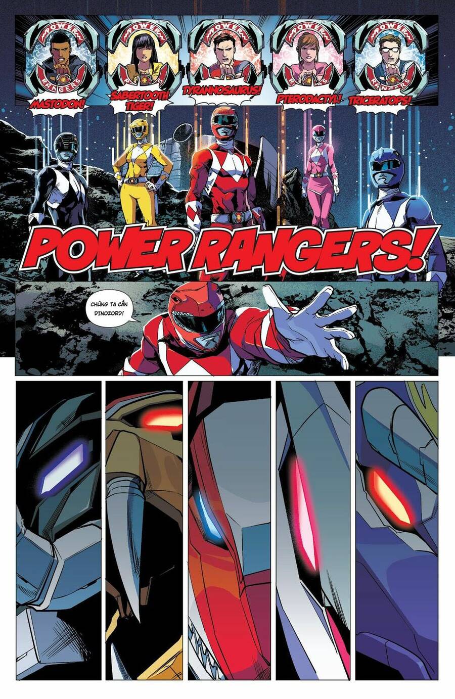 Mighty Morphin Power Rangers Chapter 4 - 5