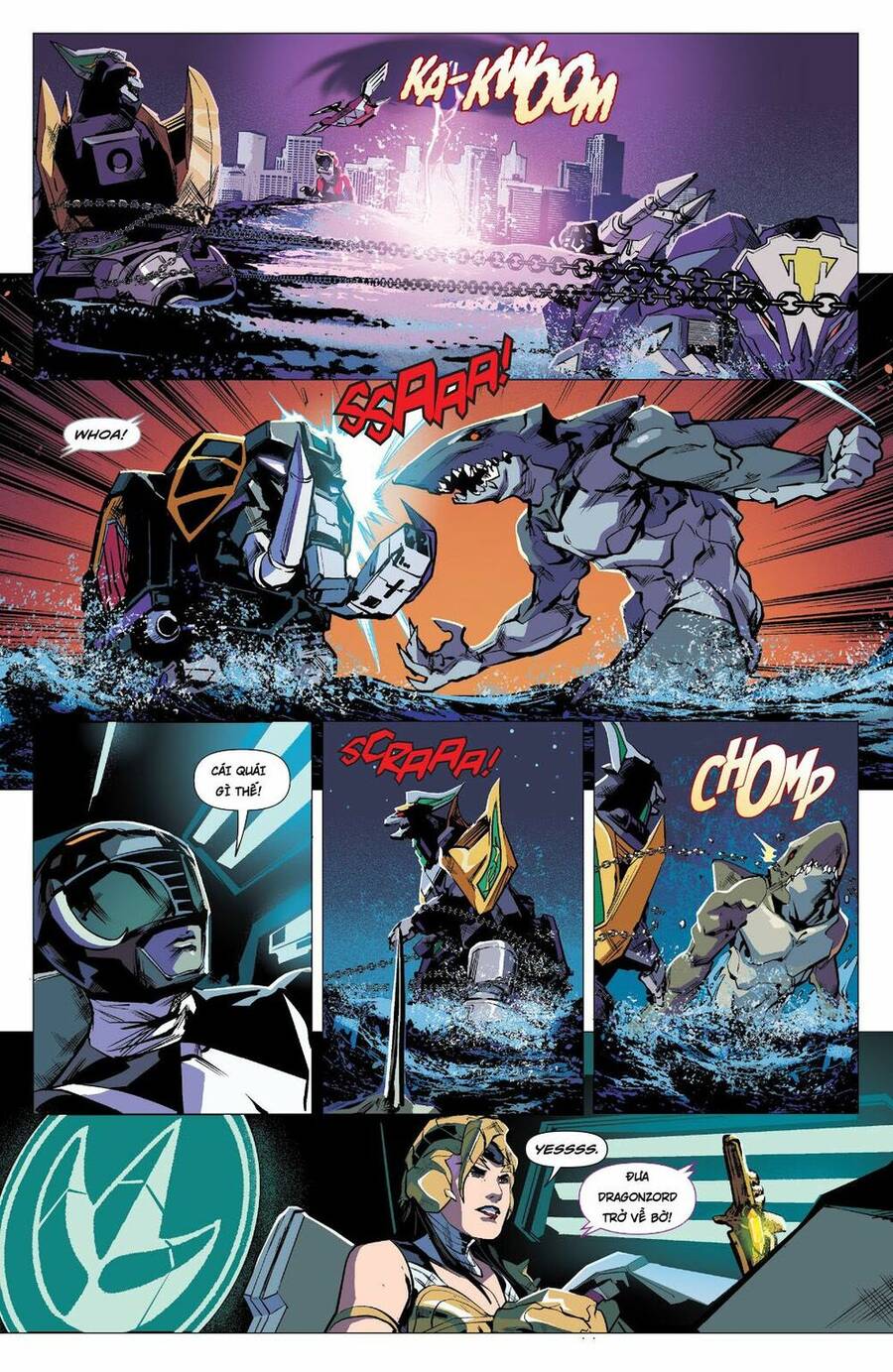 Mighty Morphin Power Rangers Chapter 4 - 9