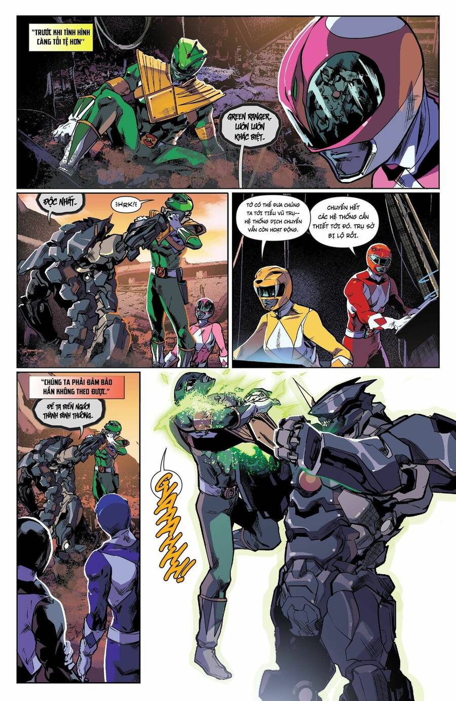 Mighty Morphin Power Rangers Chapter 6 - 12