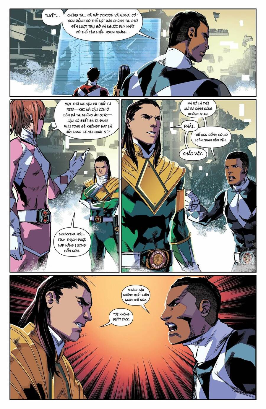 Mighty Morphin Power Rangers Chapter 6 - 17